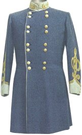 Civil War Confederate (C.S.) General Officers Frock Coat
