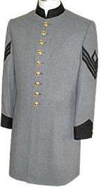 Civil War C.S. Enlisted and NCO Frock Coat