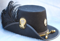 U.S. Officers Hardee Hat, American Civil War Men's Hat