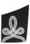 M1872 Officer's Surtout Coat sleeve braid, Lieutenant Colonel