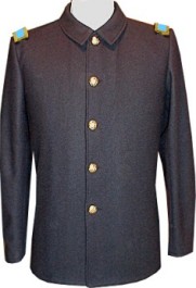 M1876 Officer's Fatigue Blouse, without braid trim