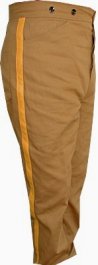 M1884 Mounted Trousers, Brown Canvas Duck