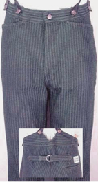 High-Back Prospector Trousers / Pants