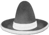 Sombrero - Mexican Special, 19th Century (1800s) Men's Hat