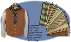 Bandana / Wild Rag / Neck Scarf - 1870s on, 19th Century (1800s) Men's Clothing