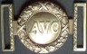 AVC Alabama Volunteer Corps Spoon & Wreath Buckle for Sabre Belts