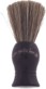 Shaving Brush with Boar Bristles and Black Handle