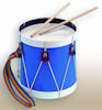 Blue Rope Tension Toy Drum by Noble & Cooley (1800s/19th Century)
