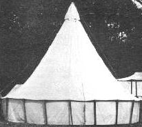 Civil War and Indian Wars Sibley Tent