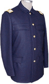 M1898 Officer's Wool Field Service Blouse, Infantry. Inset Pockets.