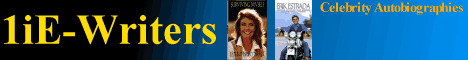 1iE-Writtem Banner ad for written works, including cleberity autobiographies