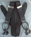 Boy's Split / Double Front Suspenders, 19th Century (1800s) Clothing