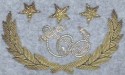 Civil War Confederate Naval Officers Hat Insignia