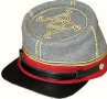 C.S. Company Officer (Captain) Kepi, - Cavalry American Civil War Men's Hat