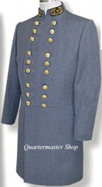 Stonwall Jackson's cadet grey field frock coat