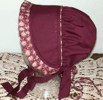 Girl's Pinafore Bonnet. Victorian & Civil War bonnets