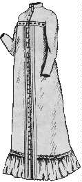 Ladies Mother Hubbard Dress