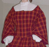 1860s Pagoda Day or Tea Dress #3, 19th Century (1800s) Ladies dresses