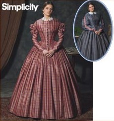 1850s Day or Evening Dress, 19th Century (1800s) Ladies