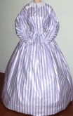 1850s - 1860s Day Dress. Simplicity Pattern 4400, 19th Century (1800s) Clothing