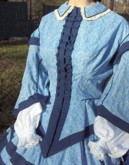 1850s Day or Evening Dress. Simplicity Pattern 9761, 19th Century (1800s) Ladies