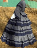 1850s Day or Evening Dress. Simplicity Pattern 9761, 19th Century (1800s) Ladies
