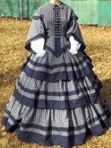 1850s Day or Evening Dress. Simplicity Pattern 9761, 19th Century (1800s) Ladies