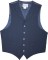 Civilain Single Breasted Notched Collar Vest, 19th Century (1800s) Men's Clothing
