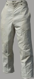 Broadfall / Drop Front Civilian Trousers / Pants