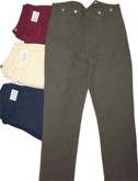 Saddle-Seat Canvas Duck Civilian Trousers / Pants