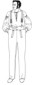 1830s-1840s Small-Fall Trowsers pattern by Past Patterns, #008