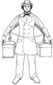 1847-1856 Double-Breasted Summer Paletot with Flap Pockets pattern by Past Patterns, #009