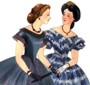 1863 Ball Gown. By Past Patterns #704, 19th Century