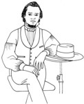 Single-Breasted Shawl Collar Summer Waistcoat for Plain or Formal Dress. By Past Patterns #018, 19th Century