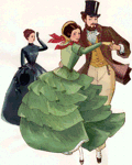 Fan-Front Bodice and Flounced or Single Skirt by Past Patterns. #904, 19th Century