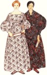 Lowell Mill Dress by Past Patterns. #806, 19th Century