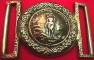Virginia Spoon & Wreath Buckle for Sabre Belts