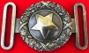 Misissiippi & Texas Spoon and Wreath Buckle for Sabre Belts
