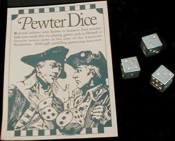 Pewter Dice