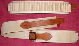Buffalo Hunters Cartridge Belt for 45 Caliber Rifle Cartridges