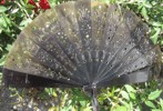 Ladies Hand Fan, Ox Horn