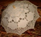 Ladies Battenberg / Battenburg Lace Parasol, Style C