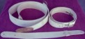 White Buff Mexican War Sabre Belt