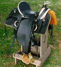 Drovers Saddle Fully Rigged