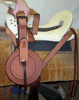 Civilian Spanish Saddle, skeletal rigged