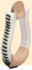 Rawhide covered Oxbow stirrups