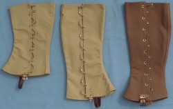 Span-Am (Spanish American) War Leggins, 19th Century (1800s) U.S. Military Uniforms