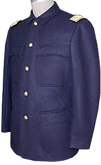 M1898 Officer's Wool Field Service Blouse, Infantry. Patch Pockets.