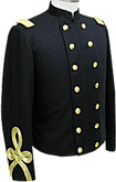 Civil War Senior Officers Shell Jacket with Sleeve Braid, American Civil War Military Uniforms