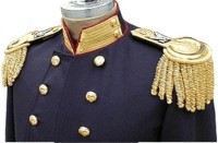USMC Officer's Dress Frock Coat (Union) for all officer's except Commandant, coat detail
